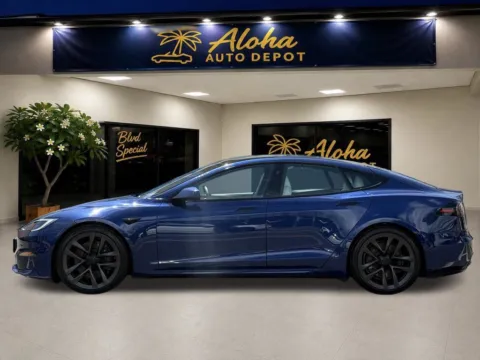 Photos of 2023 Tesla Model S for sale in Honolulu, HI at Aloha Auto Depot LLC.