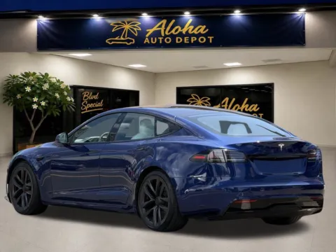 Another view of 2023 Tesla Model S for sale in Honolulu, HI at Aloha Auto Depot LLC.