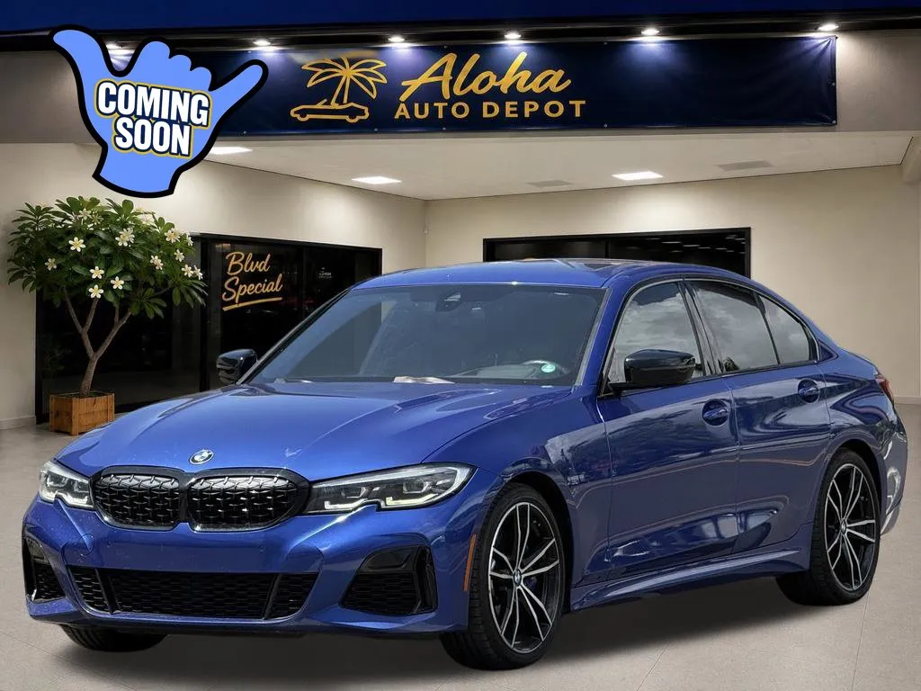 Blue 2021 BMW 3 Series M340i for sale in Honolulu, HI