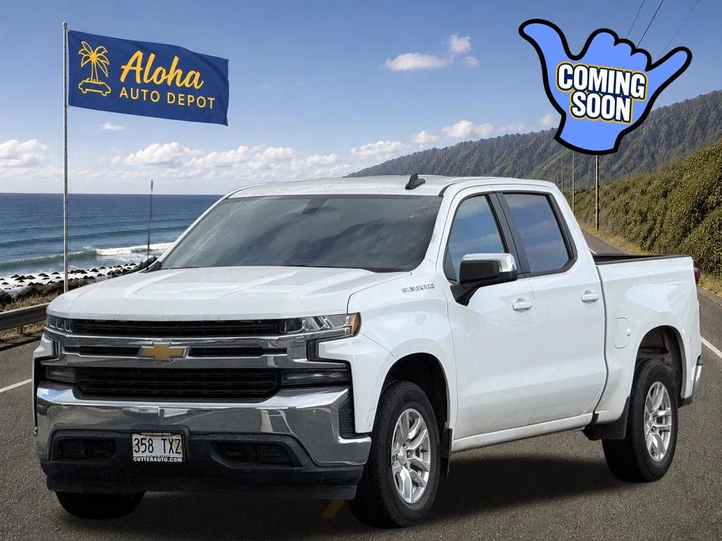 White 2020 Chevrolet Silverado 1500 LT for sale in Honolulu, HI