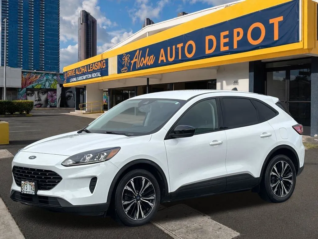 White 2022 Ford Escape SE for sale in Honolulu, HI
