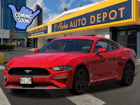 Red 2023 Ford Mustang EcoBoost Premium for sale in Honolulu, HI