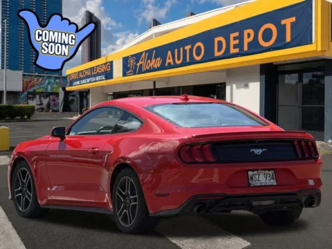 Another view of 2023 Ford Mustang EcoBoost Premium for sale in Honolulu, HI at Aloha Auto Depot LLC.