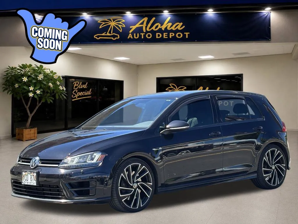 Black 2015 Volkswagen Golf R for sale in Honolulu, HI