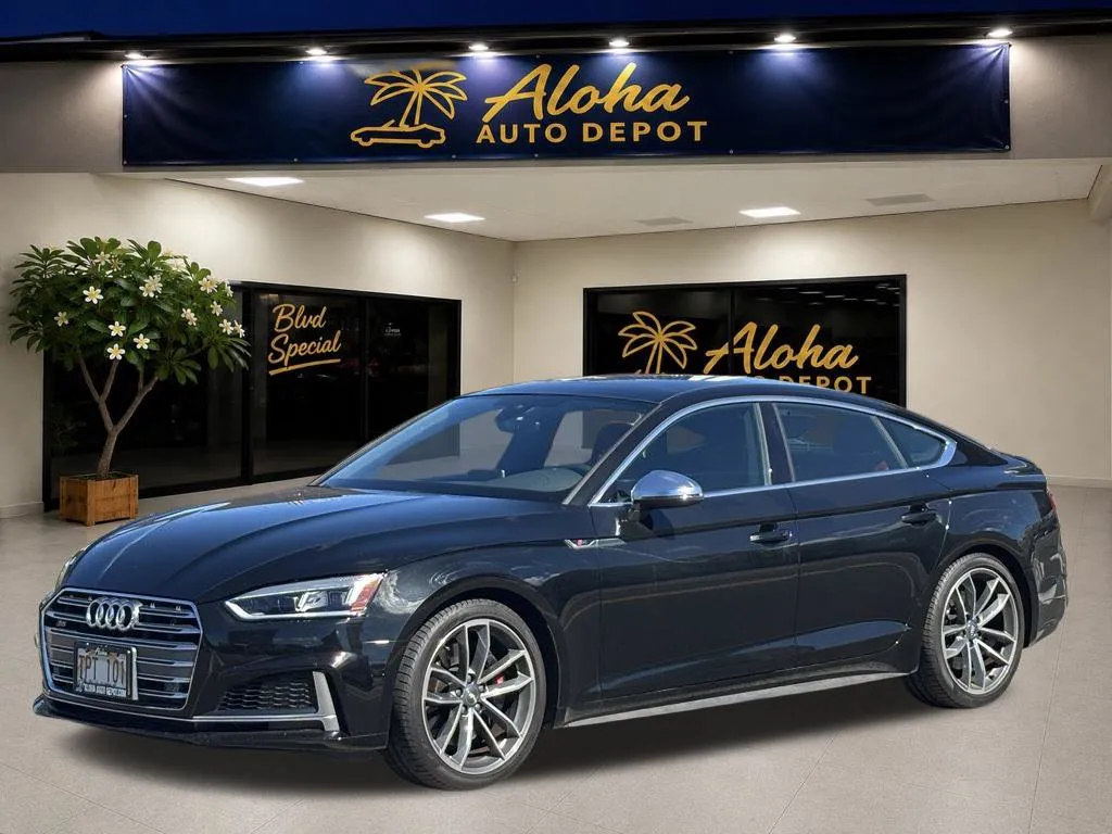 Black 2018 Audi S5 Sportback 3.0T Premium Plus for sale in Honolulu, HI