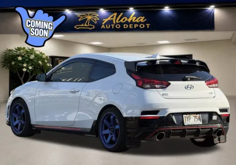 Another view of 2020 Hyundai Veloster N for sale in Honolulu, HI at Aloha Auto Depot LLC.
