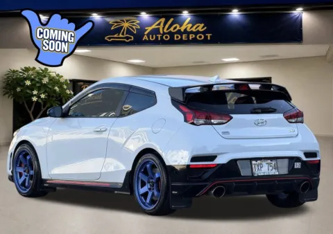 Another view of 2020 Hyundai Veloster N for sale in Honolulu, HI at Aloha Auto Depot LLC.