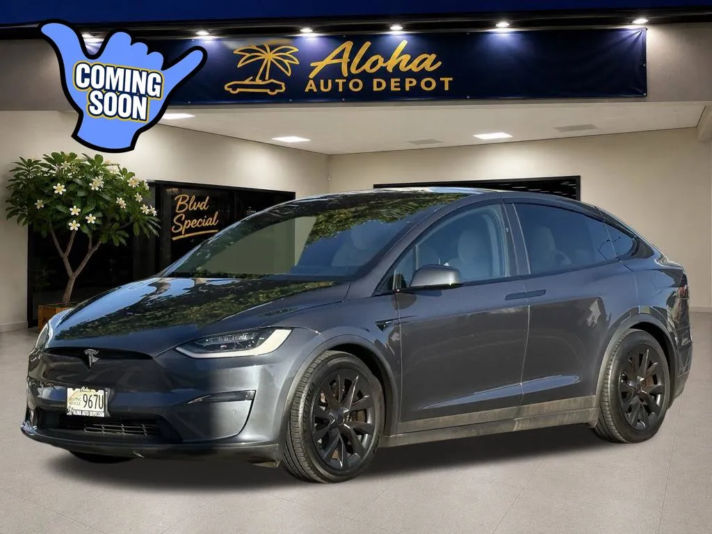 Silver 2022 Tesla Model X Plaid for sale in Honolulu, HI