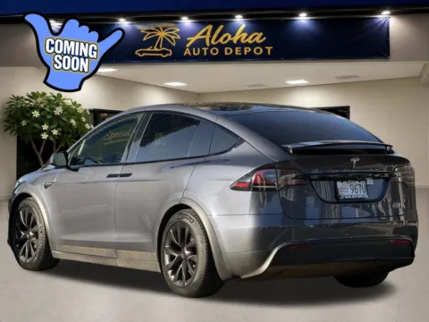 Another view of 2022 Tesla Model X Plaid for sale in Honolulu, HI at Aloha Auto Depot LLC.
