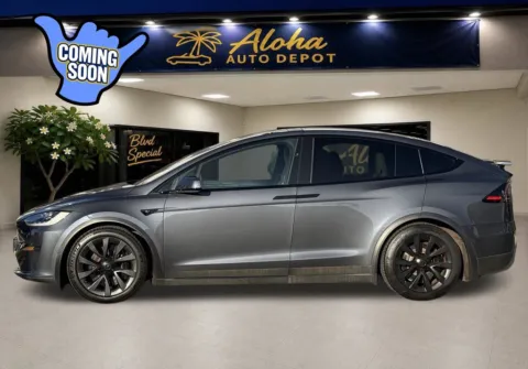 Photos of 2022 Tesla Model X Plaid for sale in Honolulu, HI at Aloha Auto Depot LLC.