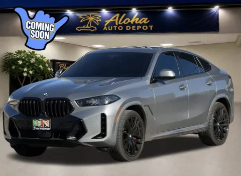 Gray 2025 BMW X6 xDrive40i for sale in Honolulu, HI