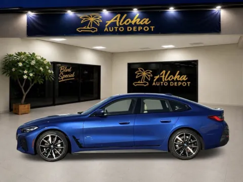 Photos of 2024 BMW i4 eDrive40 for sale in Honolulu, HI at Aloha Auto Depot LLC.