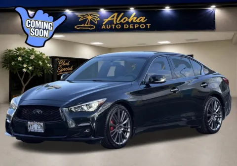 Black 2023 INFINITI Q50 Red Sport 400 for sale in Honolulu, HI