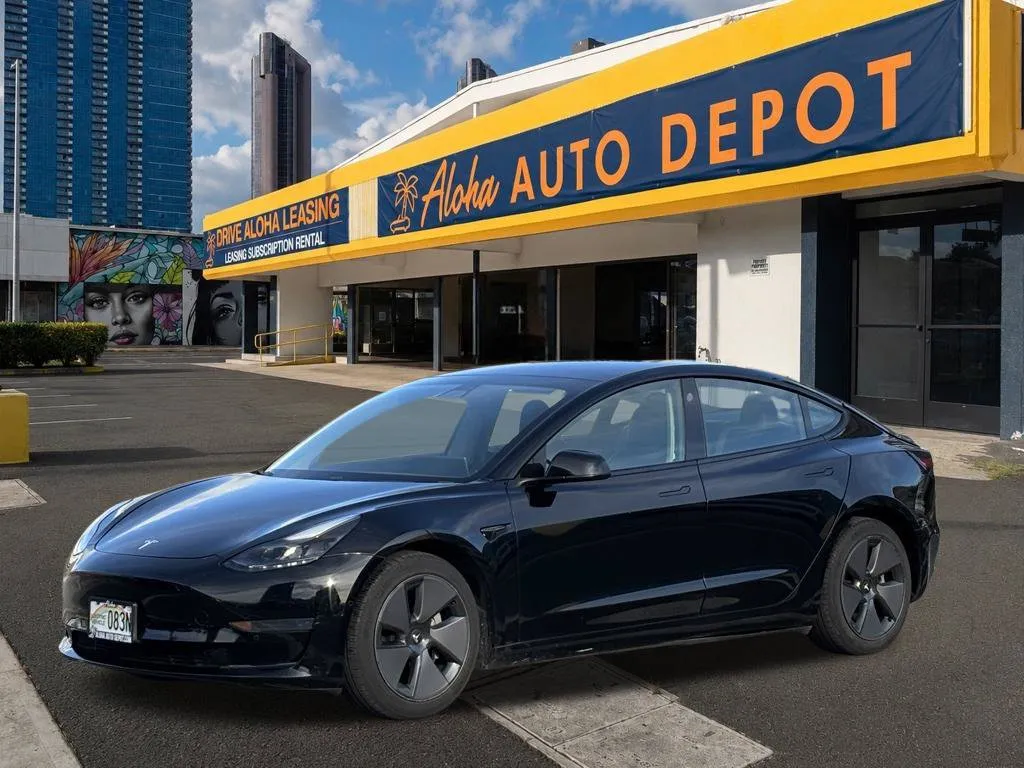 Black 2021 Tesla Model 3 Standard Range Plus for sale in Honolulu, HI