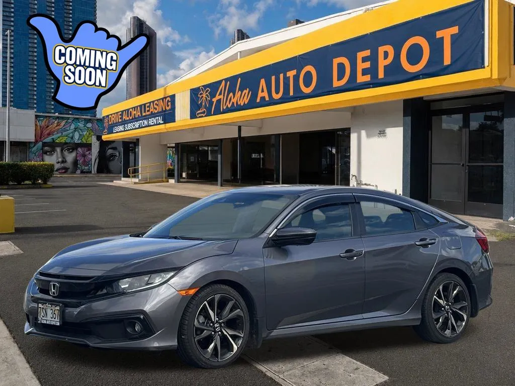 Gray 2019 Honda Civic Sport for sale in Honolulu, HI