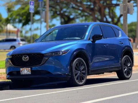 Blue 2023 Mazda CX-5 2.5 Turbo for sale in Honolulu, HI