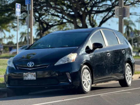 Black 2012 Toyota Prius v Two for sale in Honolulu, HI
