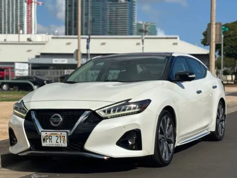 White 2021 Nissan Maxima Platinum for sale in Honolulu, HI