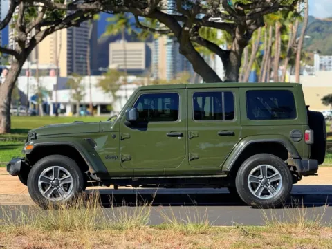 Photos of 2021 Jeep Wrangler Unlimited Sahara Altitude for sale in Honolulu, HI at Aloha Auto Depot LLC.
