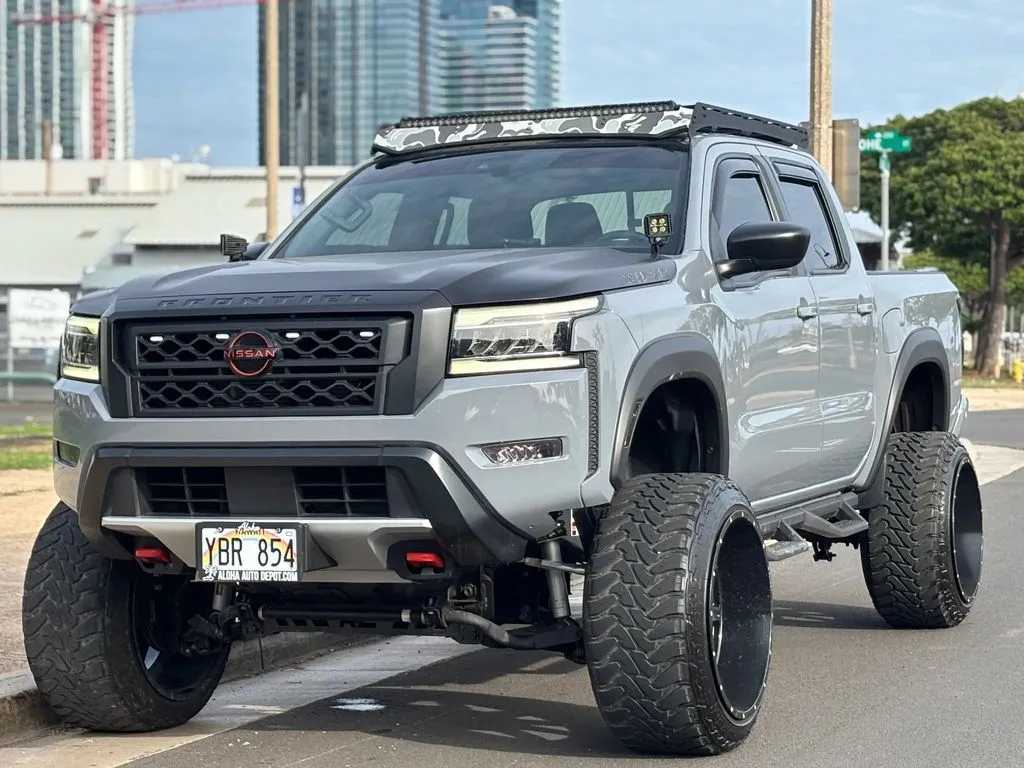 Gray 2022 Nissan Frontier PRO-X for sale in Honolulu, HI