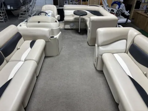 Photos of 2014 GODFREY SWEETWATER 2286 CRUISE 70HP BUNK TRAILER for sale in Fargo, ND at McLaughlin's RV and Marine