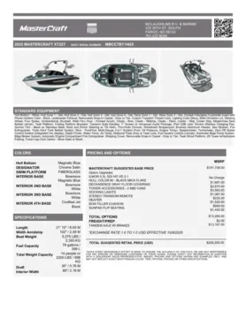 More photos of 2025 MASTERCRAFT XT22T DEMO at McLaughlin's RV and Marine - Fargo, ND