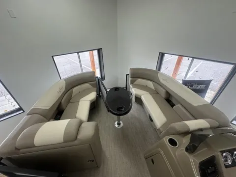 More photos of 2025 SUNCHASER GENEVA 22 SB DH 150HP BUNK TRAILER at McLaughlin's RV and Marine, ND