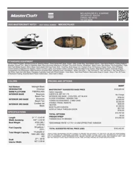 Another view of 2025 MASTERCRAFT NXT 21 for sale in Fargo, ND at McLaughlin's RV and Marine - Fargo