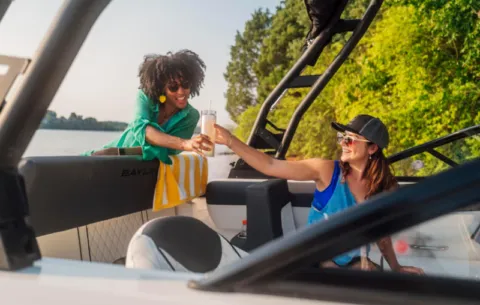 Another view of 2025 BAYLINER DECKBOAT D20I for sale in Fargo, ND at McLaughlin's RV and Marine