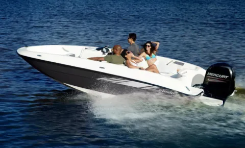 Photos of 2025 BAYLINER ELEMENT E18 115HP TRAILER for sale in Fargo, ND at McLaughlin's RV and Marine