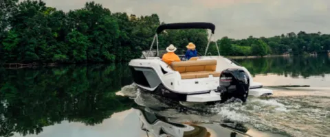 Another view of 2025 BAYLINER DECKBOAT D22 for sale in Fargo, ND at McLaughlin's RV and Marine