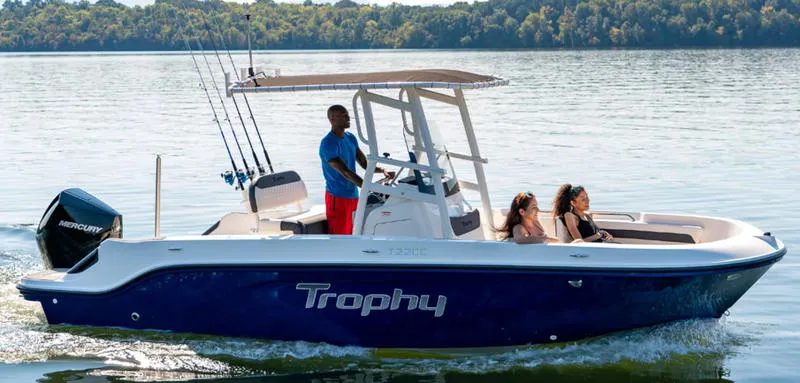 Black 2026 BAYLINER TROPHY T22CC 150HP for sale in Fargo, ND