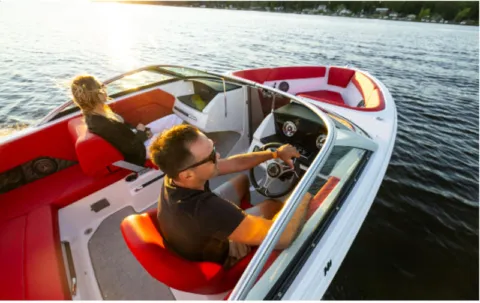 Another view of 2025 FOUR WINNS HORIZON H1 for sale in Fargo, ND at McLaughlin's RV and Marine