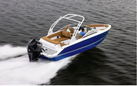 Photos of 2025 FOUR WINNS HORIZON H1 OB 200HP TRAILER for sale in Fargo, ND at McLaughlin's RV and Marine