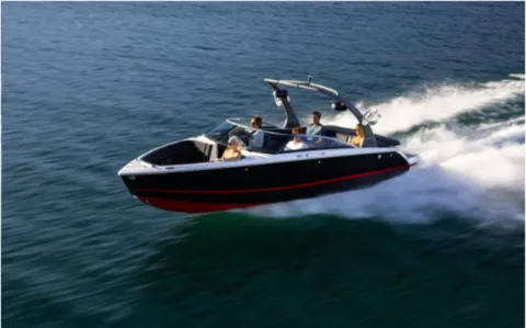 Photos of 2025 FOUR WINNS HORIZON H4 SURF for sale in Fargo, ND at McLaughlin's RV and Marine