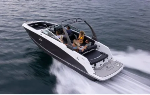 Photos of 2025 FOUR WINNS HORIZON HD8 SURF for sale in Fargo, ND at McLaughlin's RV and Marine