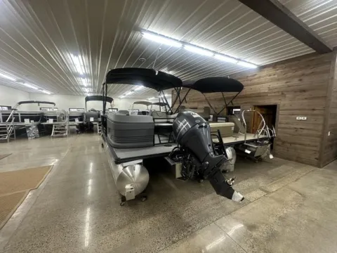 More photos of 2025 SUNCHASER LUCERNE 22 LR DH 115HP BUNK TRAILER at McLaughlin's RV and Marine, ND