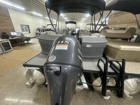 More photos of 2025 SUNCHASER LUCERNE 22 LR DH 115HP BUNK TRAILER at McLaughlin's RV and Marine, ND