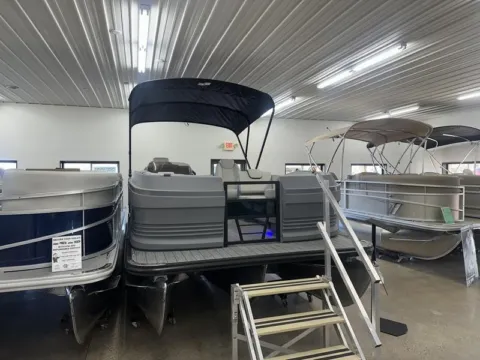 More photos of 2025 SUNCHASER LUCERNE SPORT 22 LR DH SPORT TRIPLE 150HP BUNK TRAILER at McLaughlin's RV and Marine, ND