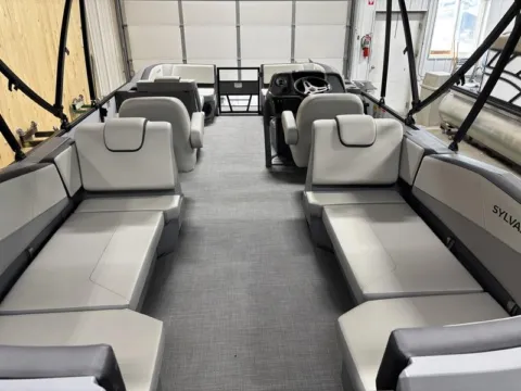 More photos of 2025 SYLVAN A-SERIES A-22 LZ DH 90HP BUNK TRAILER at McLaughlin's RV and Marine, ND