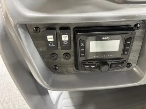 Another view of 2025 SYLVAN A-SERIES A-22 LZ DH 90HP BUNK TRAILER for sale in Fargo, ND at McLaughlin's RV and Marine