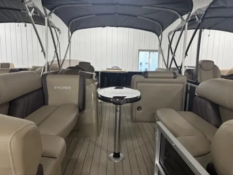 More photos of 2026 SYLVAN MIRAGE 820 PARTY FISH 90HP BUNK TRAILER at McLaughlin's RV and Marine, ND