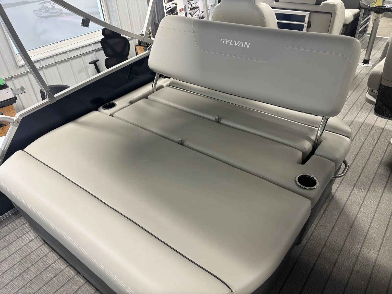 Blue 2026 SYLVAN MIRAGE 820 CLZ DH 90HP BUNK TRAILER for sale in Fargo, ND