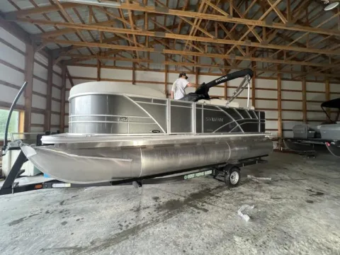 More photos of 2026 SYLVAN MIRAGE 820 PARTY FISH 90HP BUNK TRAILER at McLaughlin's RV and Marine, ND