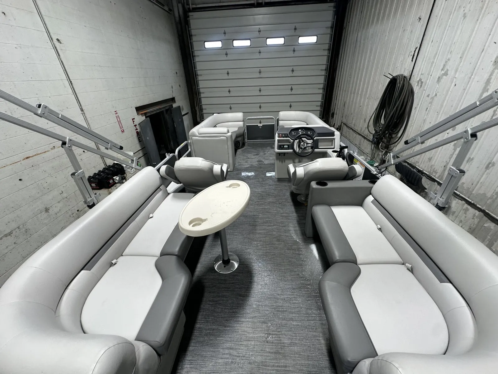 Gray 2023 GODFREY SWEETWATER 2286 SBX 115HP VMAX BUNK TRAILER for sale in Fargo, ND