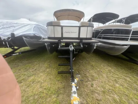 Another view of 2026 SUNCHASER GENEVA SPORT SPORT 23 SB DH TRIPLE 200HP BUNK TRAILER for sale in Detroit Lakes, MN at McLaughlin's RV & Marine - Detroit Lakes