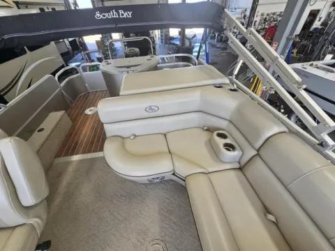 Photos of 2013 SOUTH BAY 522 FCR 150HP TRIPLE TOON MERC TRAILER for sale in Fargo, ND at McLaughlin's RV and Marine