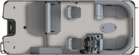 Photos of 2025 SUNCHASER GENEVA SPORT 21 SB DH 150HP TRIPLE BUNK TRAILER for sale in Fargo, ND at McLaughlin's RV and Marine