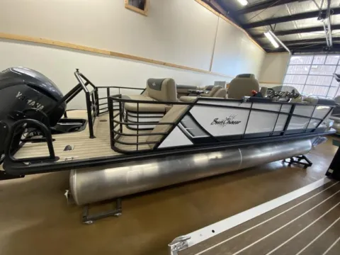 Another view of 2026 SUNCHASER GENEVA SPORT 23 SB TRIPLE 200HP BUNK TRAILER for sale in Fargo, ND at McLaughlin's RV and Marine