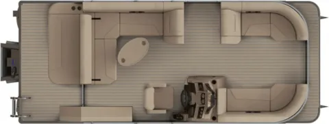 Photos of 2026 SUNCHASER GENEVA SPORT 23 SB TRIPLE 200HP BUNK TRAILER for sale in Fargo, ND at McLaughlin's RV and Marine